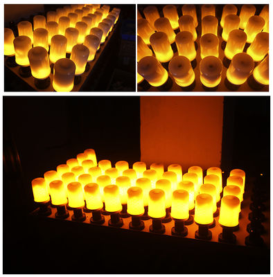 3W E27 Flicker Flame Night Light Bulbs For Christmas Decor