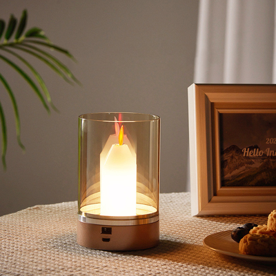 Lumière de nuit de bougie du capteur LED d'induction de main, lumières de Smart Home pour le restaurant