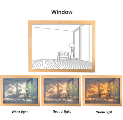 Le style d'Institut central des statistiques en tant que nuit de chevet de cadeau allume la peinture légère décorative de bureau de Dimmable LED pour la maison de Chambre