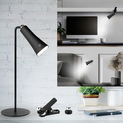 lampe de bureau magnétique LED de contact multifonctionnel de 4000k lisant la lumière d'agrafe pour extérieur et d'intérieur